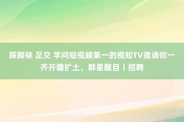 踩脚袜 足交 学问短视频第一的视知TV邀请你一齐开疆扩土，群星醒目丨招聘